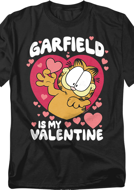 My Valentine Garfield T-Shirt - main product image