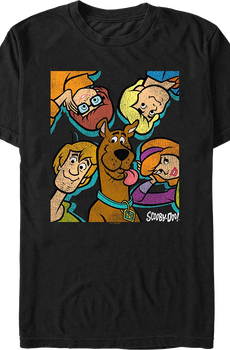Mystery Inc. Heads Scooby-Doo T-Shirt