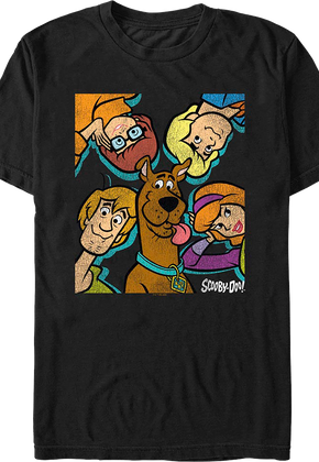 Mystery Inc. Heads Scooby-Doo T-Shirt