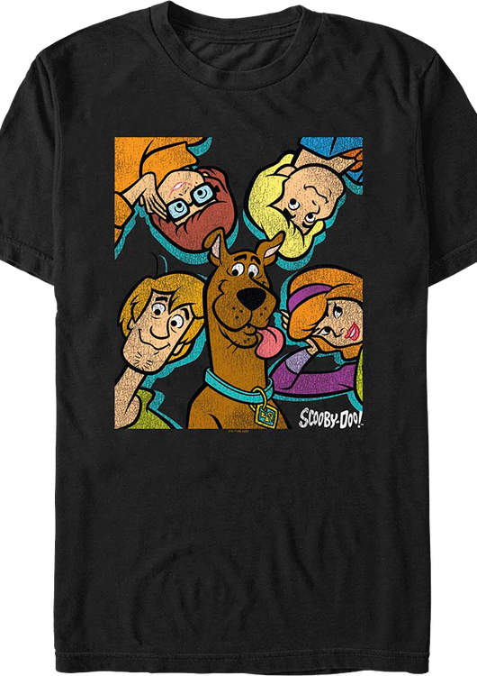 Mystery Inc. Heads Scooby-Doo T-Shirt - main product image