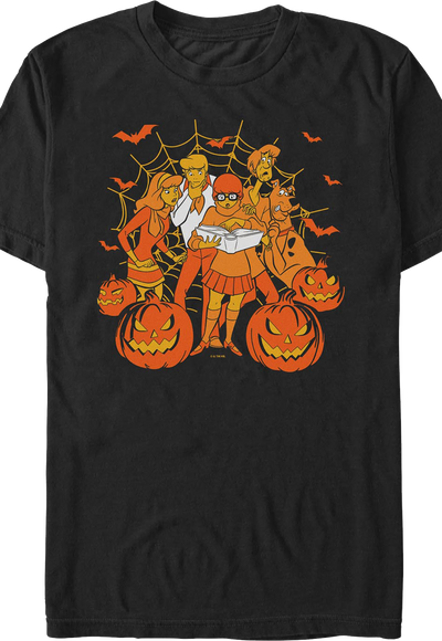 Mystery Inc. Jack-o'-Lanterns Scooby-Doo T-Shirt