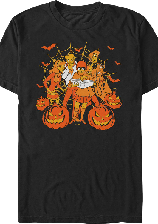 Mystery Inc. Jack-o'-Lanterns Scooby-Doo T-Shirt - main product image