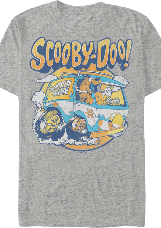 Mystery Machine Getaway Scooby-Doo T-Shirt - main product image
