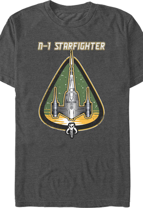 N-1 Starfighter Mandalorian Star Wars T-Shirt
