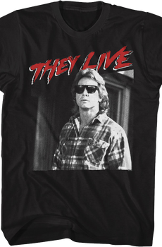 Nada Sunglasses They Live T-Shirt