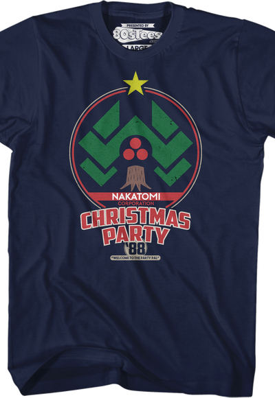 Nakatomi Christmas Party Die Hard T-Shirt