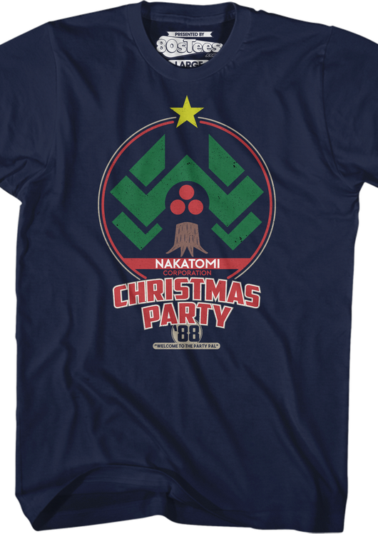 Nakatomi Christmas Party Die Hard T-Shirt - main product image