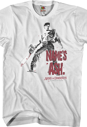 Name's Ash Army of Darkness T-Shirt