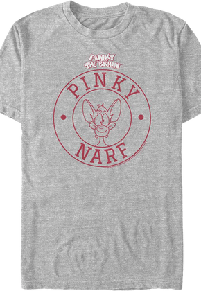 Narf Circle Pinky and the Brain T-Shirt