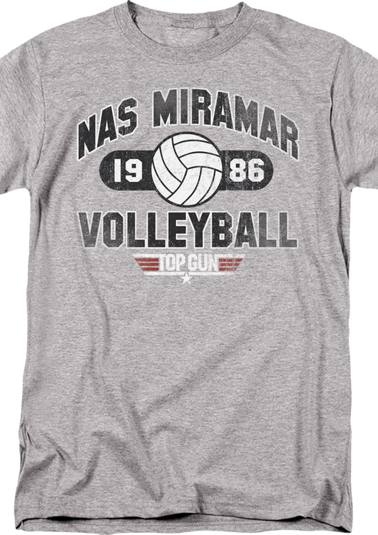 Nas Miramar Volleyball Top Gun T-Shirt - main product image