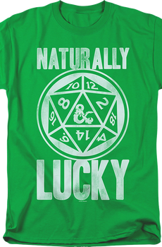Naturally Lucky Dungeon & Dragons T-Shirt
