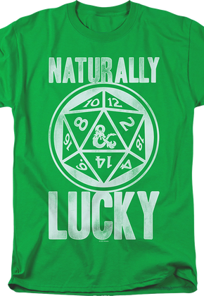 Naturally Lucky Dungeon & Dragons T-Shirt