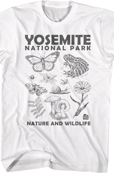 Nature And Wildlife Yosemite National Park T-Shirt