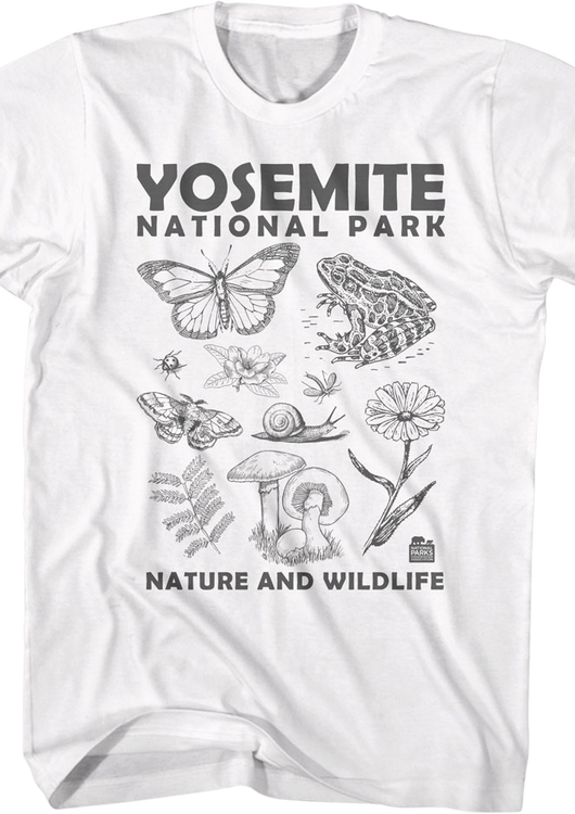 Nature And Wildlife Yosemite National Park T-Shirt - main product image