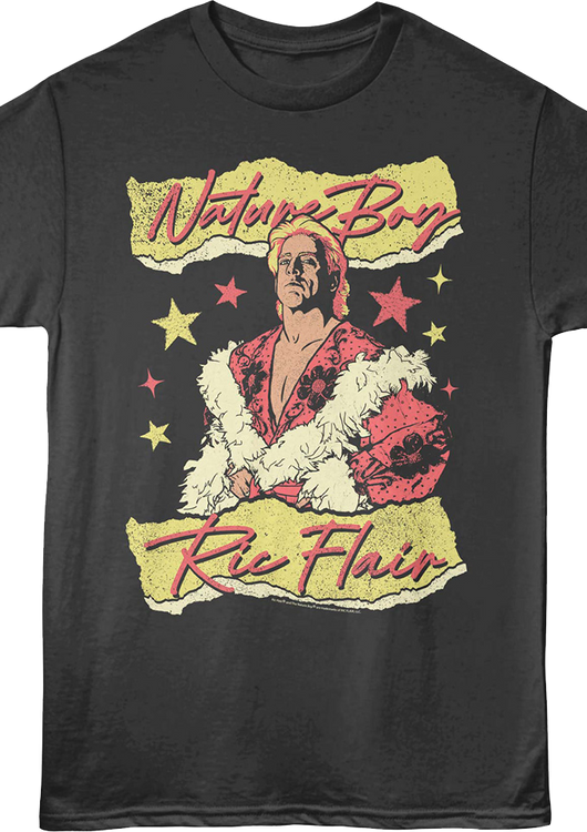 Nature Boy Stars Ric Flair T-Shirt - main product image
