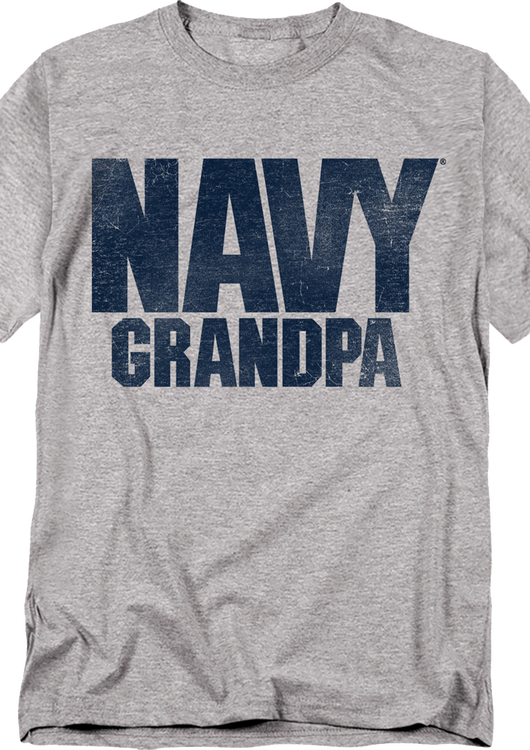 Navy Grandpa T-Shirt - main product image