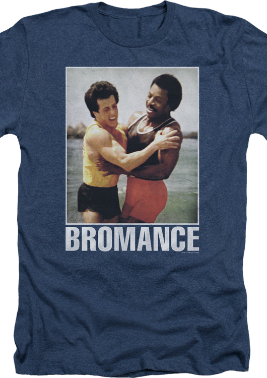 Navy Heather Bromance Rocky T-Shirt - main product image