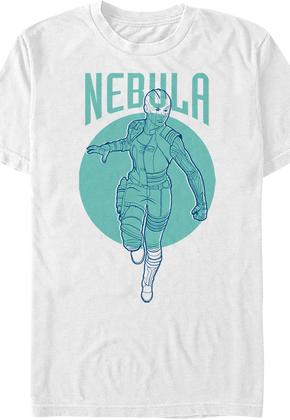 Nebula Sketch Avengers Endgame T-Shirt