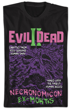 Necronomicon Ex-Mortis Evil Dead II T-Shirt