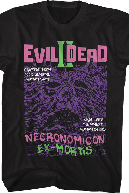 Necronomicon Ex-Mortis Evil Dead II T-Shirtmain product image