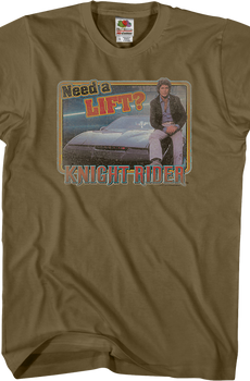 Need A Lift Knight Rider T-Shirt