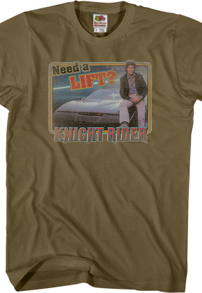 Need A Lift Knight Rider T-Shirt
