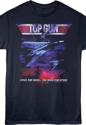 Need For Speed Flyby Top Gun T-Shirt