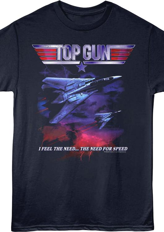 Need For Speed Flyby Top Gun T-Shirt - main product image