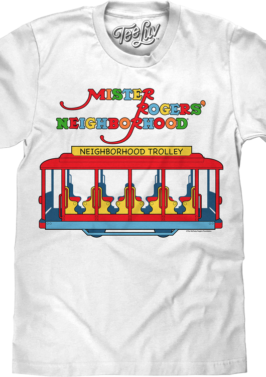 Neighborhood Trolley Mr. Rogers T-Shirt - main product image
