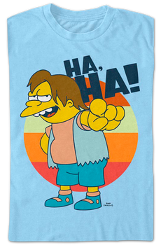 Nelson Laughing Simpsons T-Shirt