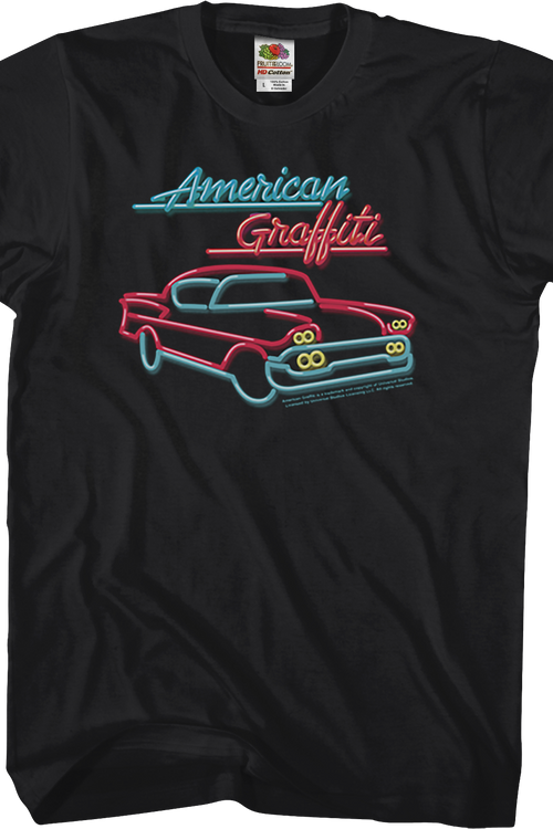 Neon American Graffiti T-Shirt - main product image