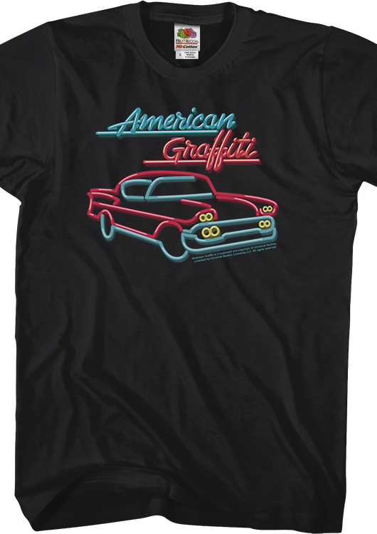 Neon American Graffiti T-Shirt - main product image