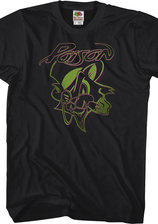 Neon Cat Poison T-Shirt - main product image