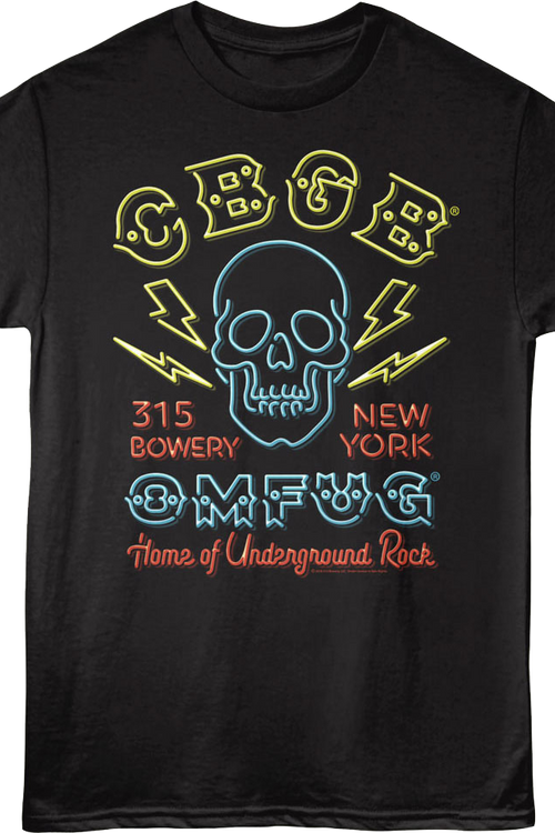 Neon CBGB T-Shirtmain product image