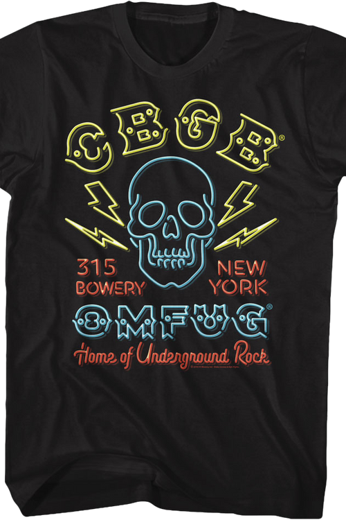 Neon CBGB T-Shirtmain product image