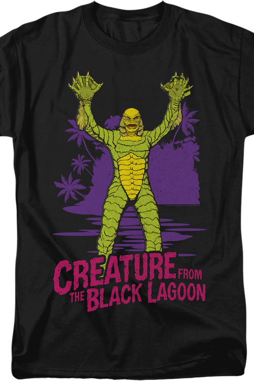 Neon Creature From The Black Lagoon T-Shirtmain product image