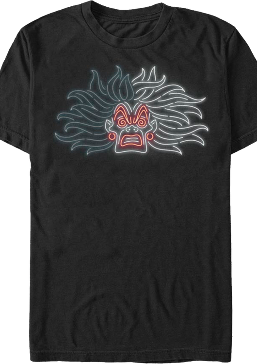 Neon Cruella De Vil 101 Dalmatians Disney T-Shirt - main product image