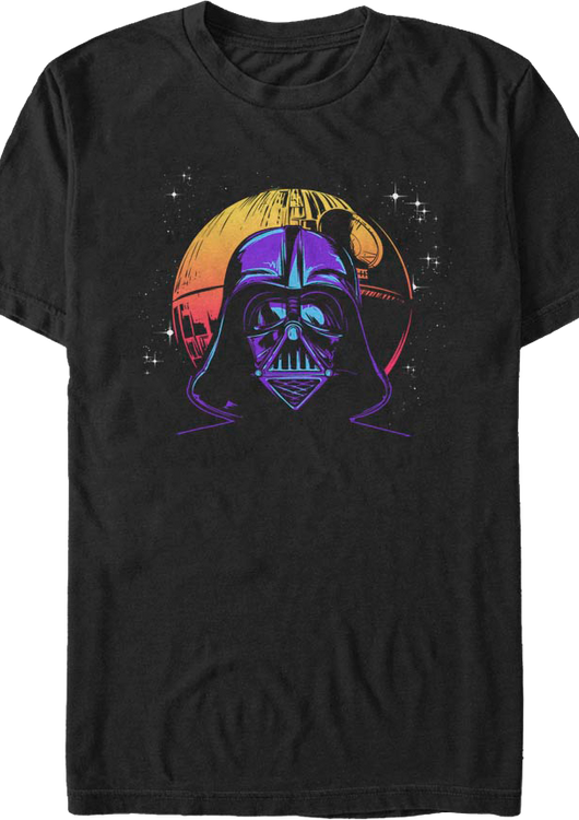 Neon Darth Vader Star Wars T-Shirt - main product image