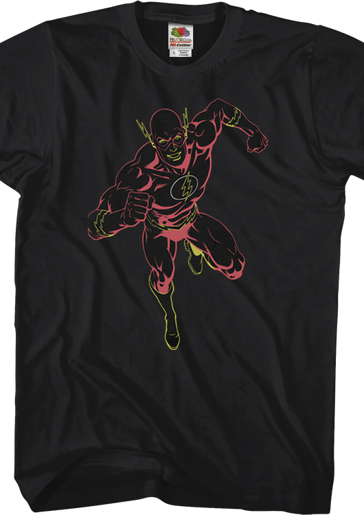 Neon Flash DC Comics T-Shirt - main product image