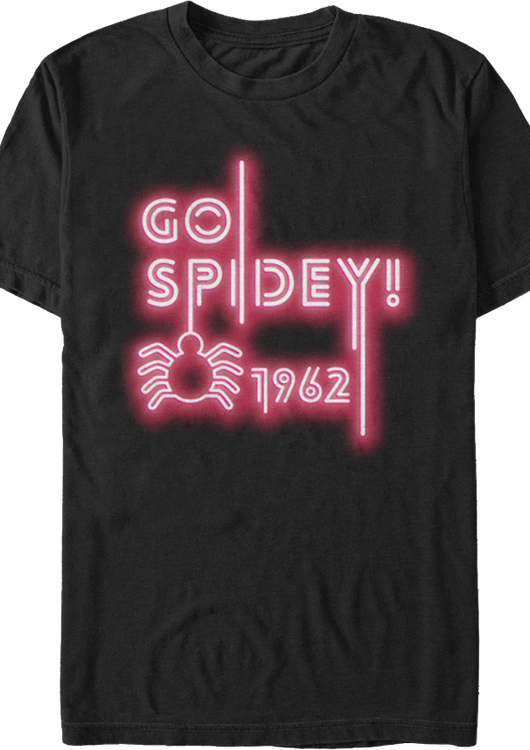 Neon Go Spidey 1962 Spider-Man T-Shirt - main product image