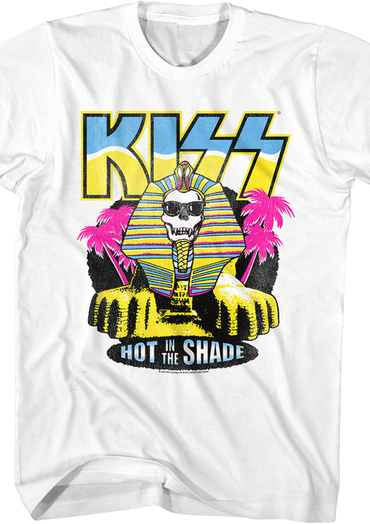 Neon Hot In The Shade KISS T-Shirt - main product image
