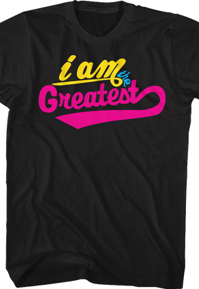 Neon I Am The Greatest Muhammad Ali T-Shirt