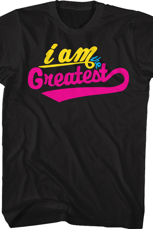Neon I Am The Greatest Muhammad Ali T-Shirtmain product image