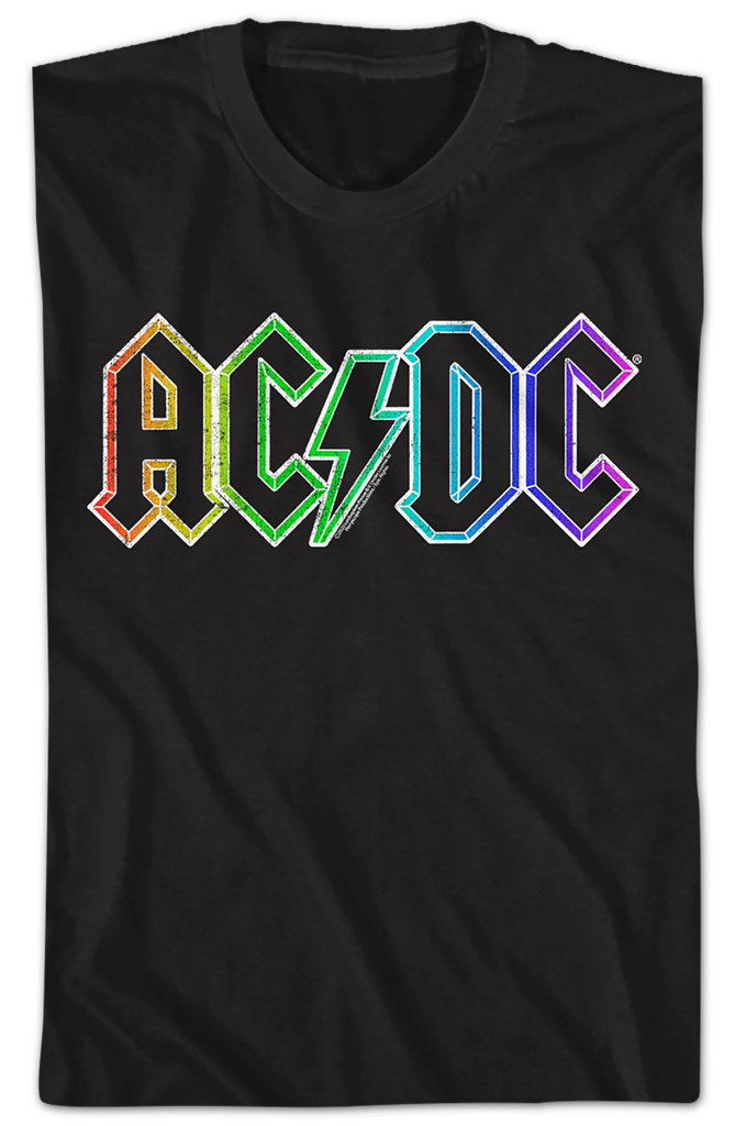 Neon Logo ACDC Shirt