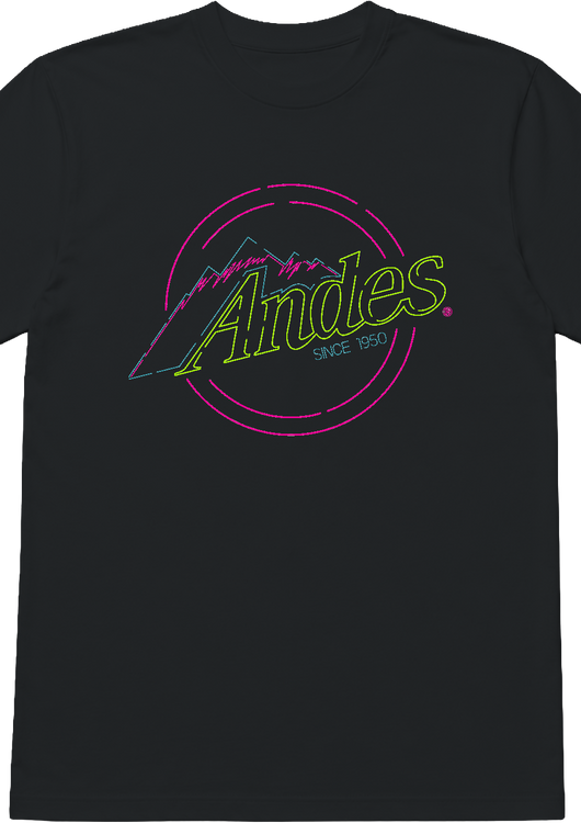 Neon Logo Andes Mints T-Shirt - main product image