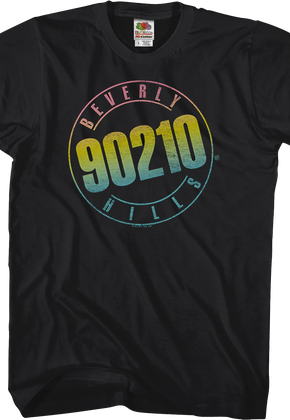 Neon Logo Beverly Hills 90210 T-Shirt