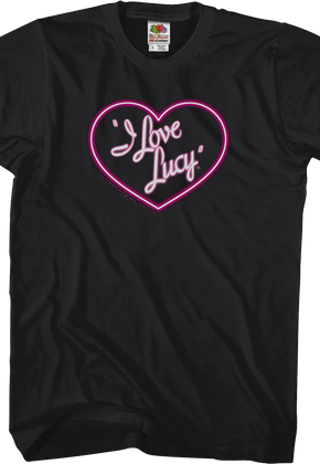 Neon Logo I Love Lucy T-Shirt