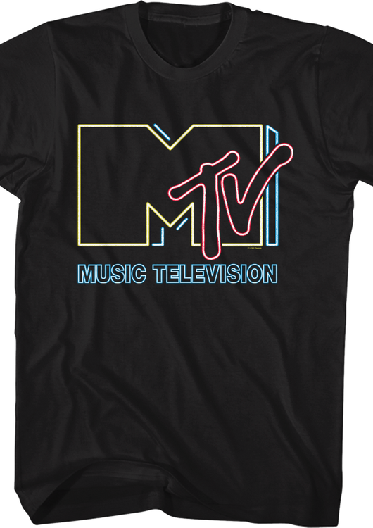 Neon Logo MTV Shirt - main product image