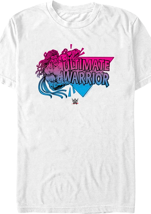 Neon Name Ultimate Warrior T-Shirt - main product image