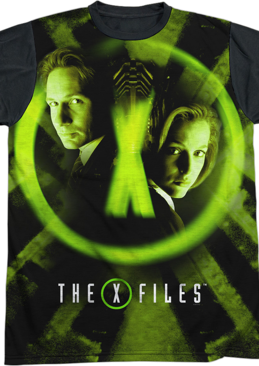 Neon Logo X-Files T-Shirt - main product image